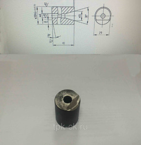 Нож к станку СМЖ-357 (30x40, Ф14,5)